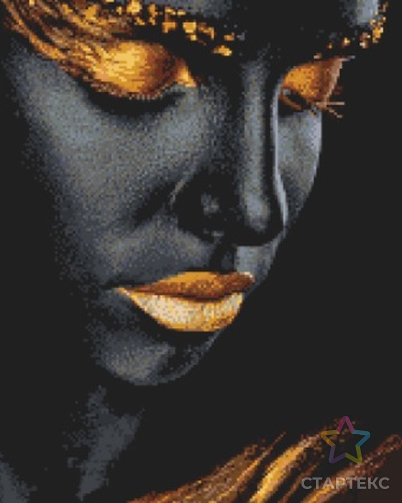 Картины мозаикой Molly Неповторимая (22 цвета) 40х50 см арт. МГ-108877-1-МГ0979683 2