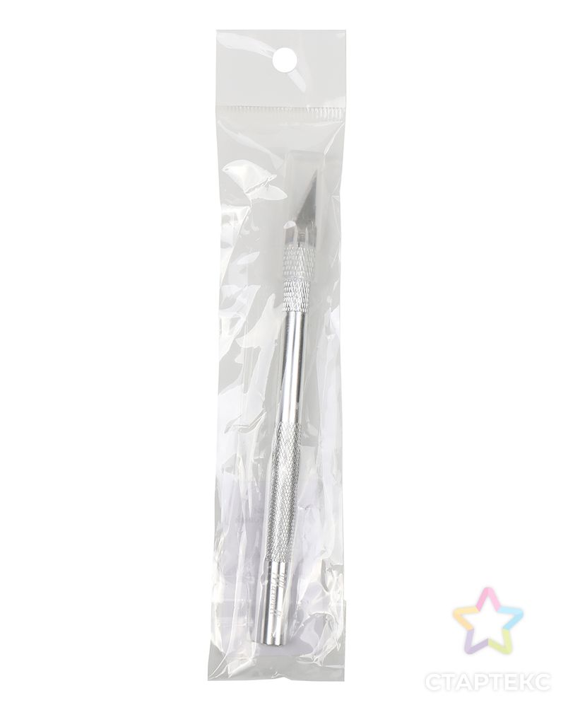 Макетный нож цанговый Maxwell аллюминий с лезвием цв.серебро арт. МГ-109875-1-МГ0975137 5