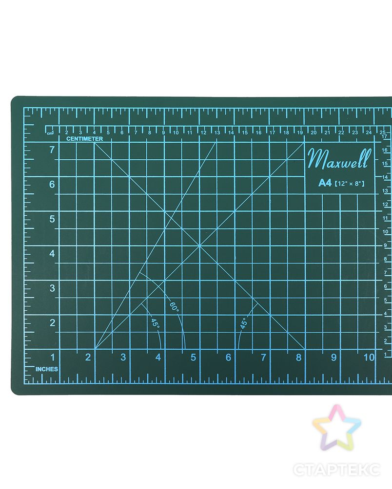Коврик раскройный для пэчворка 3мм 22*30см (A4) Maxwell premium двухсторонний трёхслойный арт. МГ-109879-1-МГ0975141 7