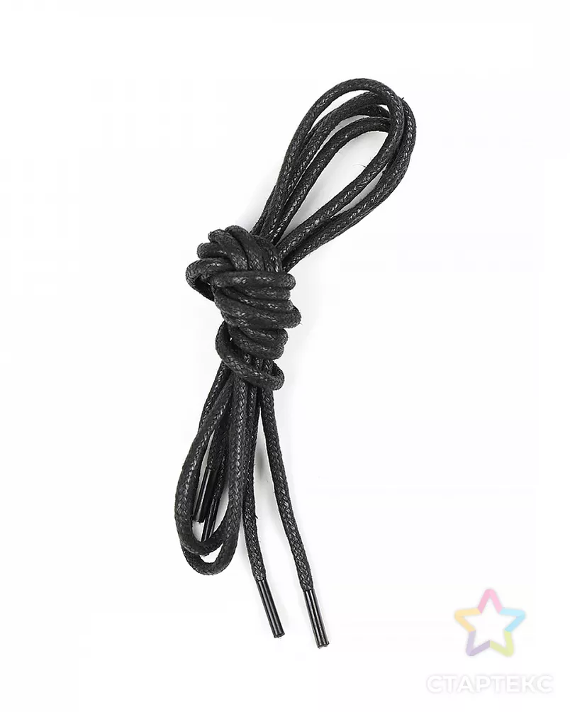 Шнурки круглые вощеные д.0,3см 50см (50 компл) арт. МГ-112371-1-МГ0987328 - рис. 3