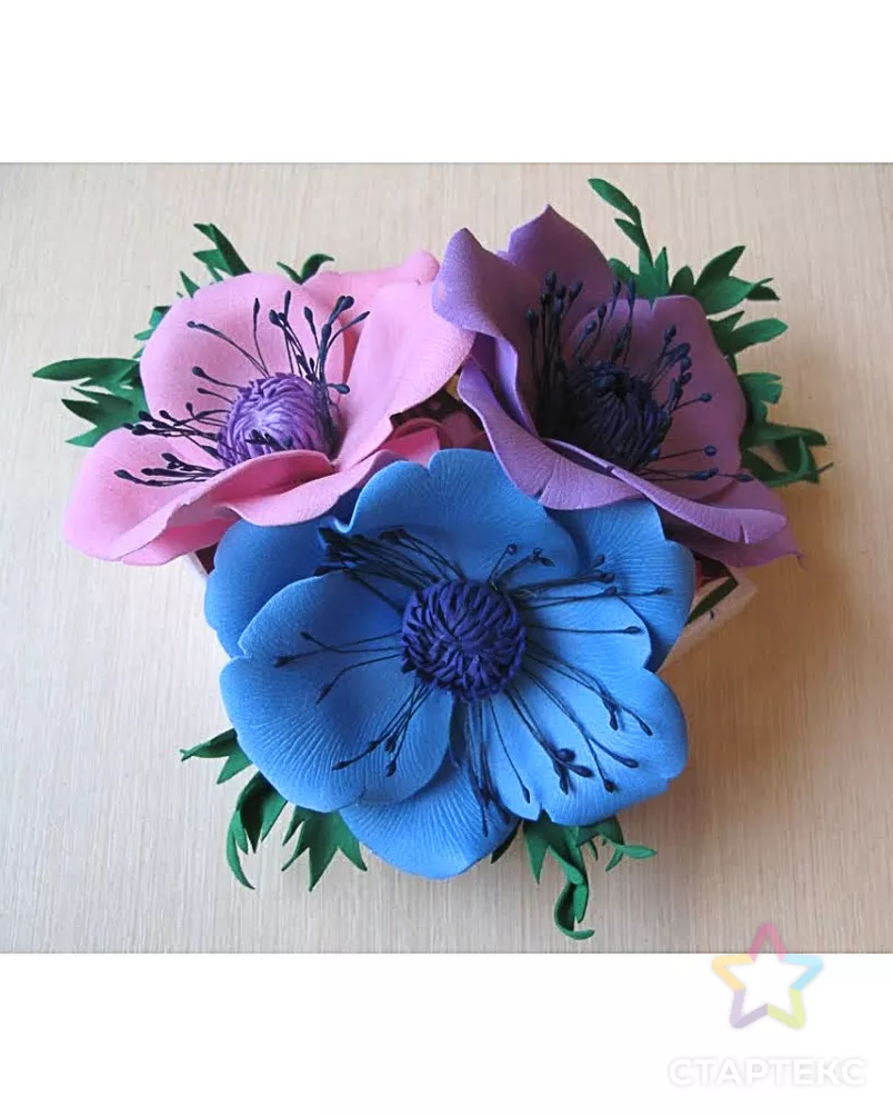 Фоамиран в листах 49х49см 0,1см арт. ТФМ-3-41-14850.035 - рис. 2