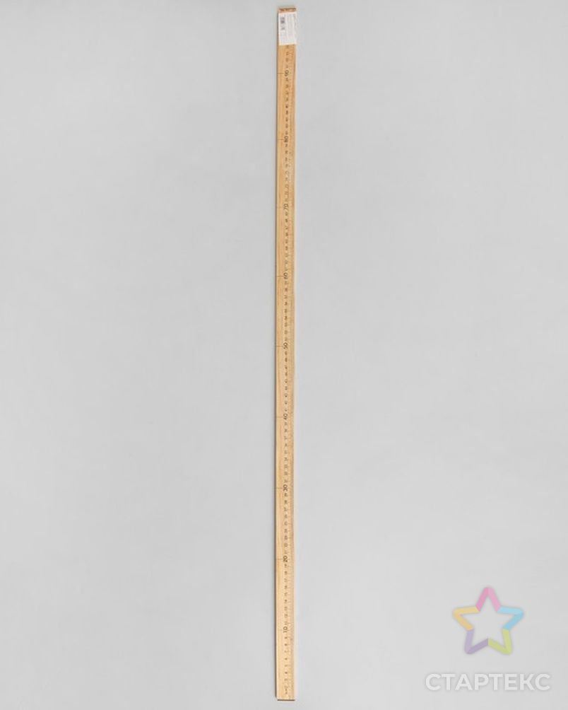 Метр деревянный, 100 см (см/дюймы) арт. ЛН-73-1-36941