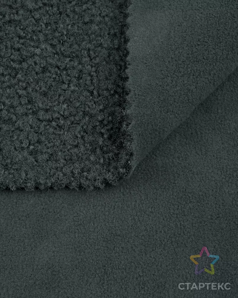 Мех "Тедди" на флисе 400гр/м.кв. арт. МХ-245-9-26236.009 - рис. 3