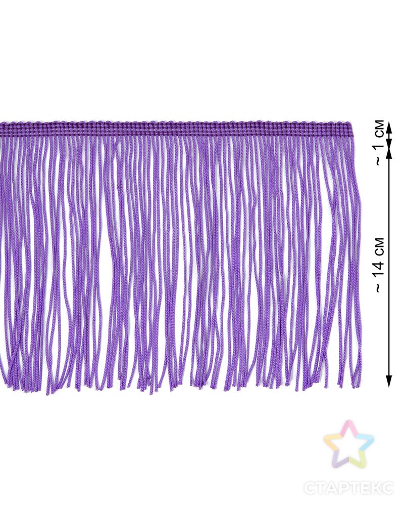 Бахрома без петли ш.15см (уп.10м) арт. БОТ-16-5-31142.005 2