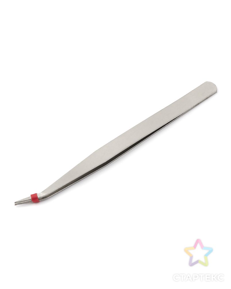 пинцет джек бьюти g 1021 sp прямой. тонкий пинцет. пинцет для тонких ресничек. гни 12. пинцет с двумя плечами.