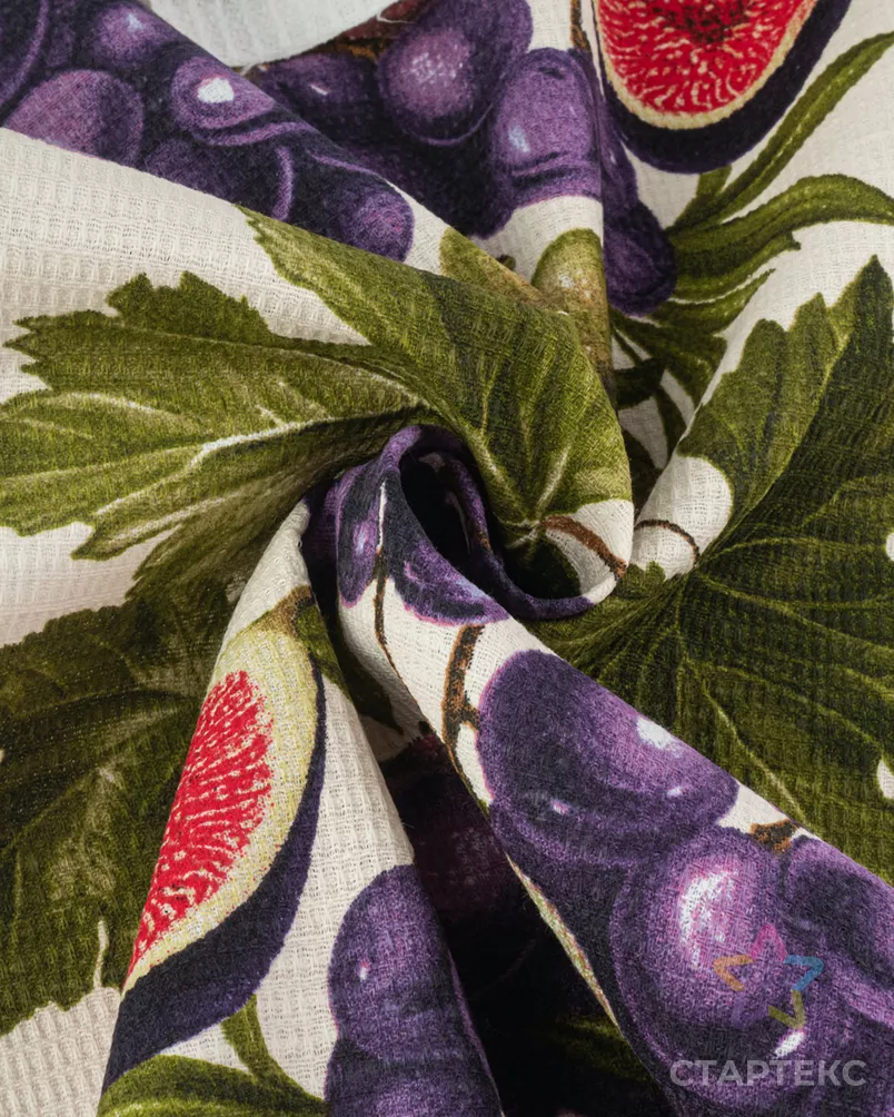 Сочные фрукты (полотно вафельное 50 см) арт. ПВ50-502-1-0989.171 - рис. 4