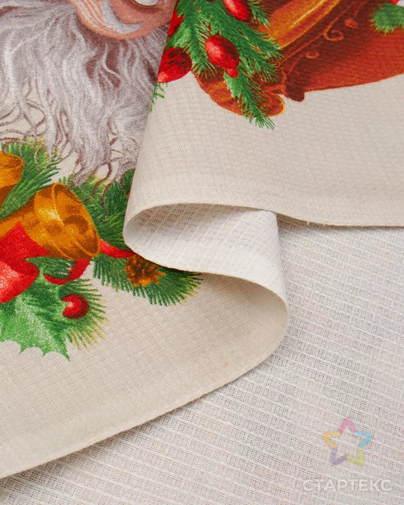 Полотно вафельное "Веселая компания" арт. ПВ150-399-1-0895.076 - рис. 4