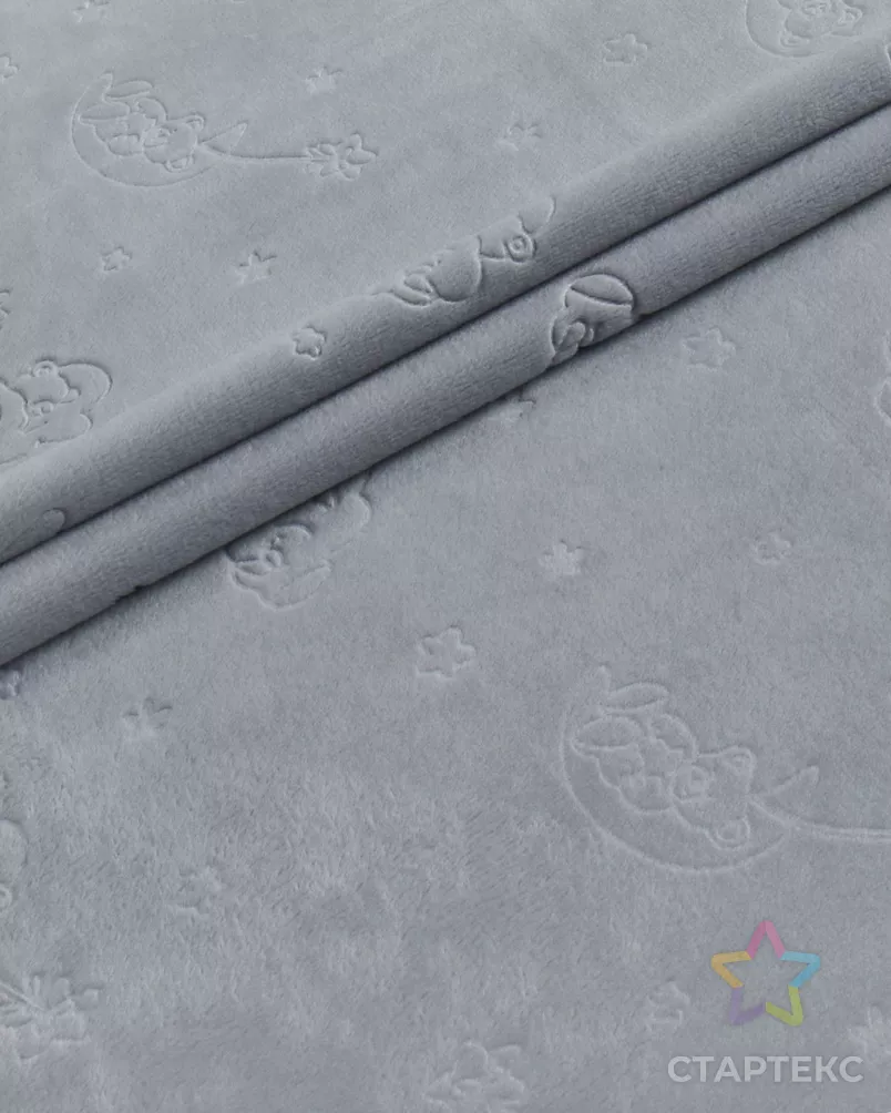 Вельбоа Мишки Месяц арт. ТК10-12-1-ВЛ-01-033-СР - рис. 2 Вельбоа Мишки Месяц арт. ТК10-12-1-ВЛ-01-033-СР - рис. 2