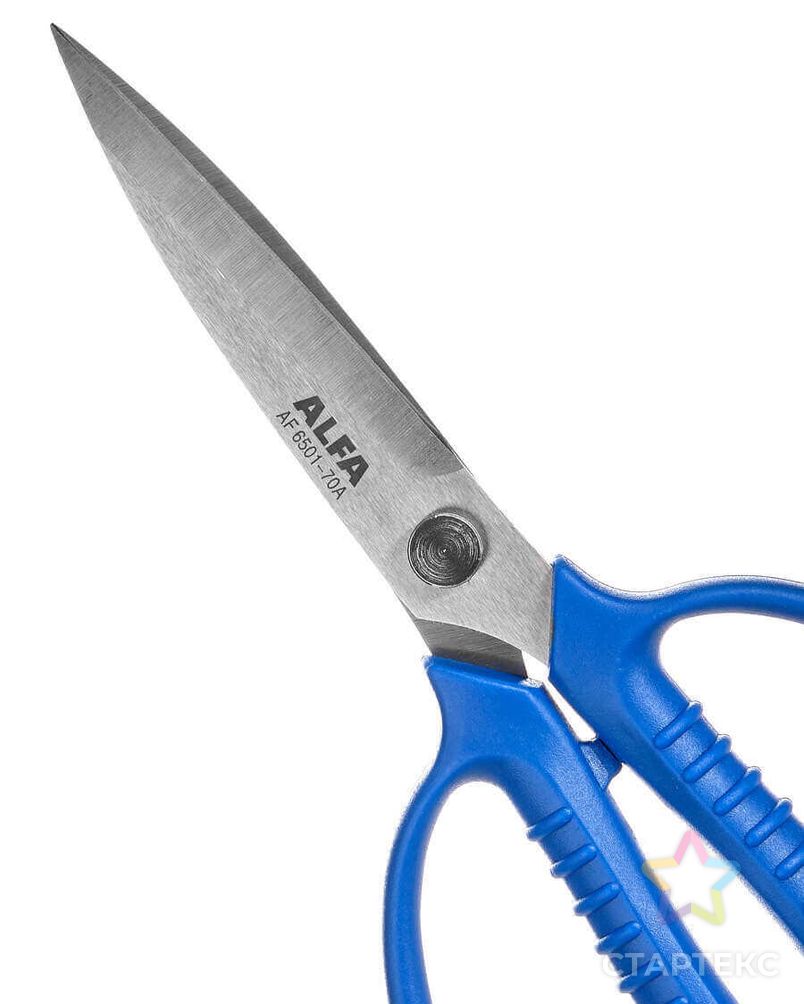 Ножницы для хобби и дома ALFA дл.18 см арт. НШУ-13-1-42369 5