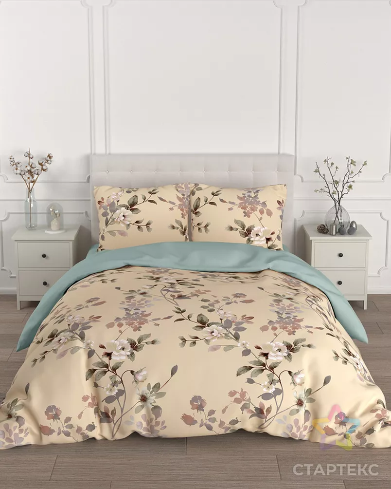 КПБ 2.0 макси Для SNOFF сатин м205.21.04SТ рис.5894-1+4625а-1 Селемо арт. ТДИВН-4843-1-ТДИВН0145989 - рис. 1