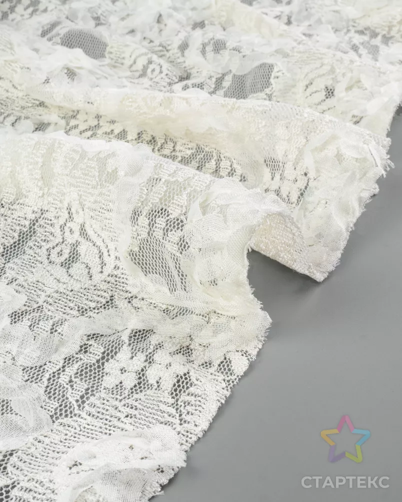 Кружевное полотно с вышивкой "Тичино" арт. КПКП-97-2-24621.002 - рис. 7