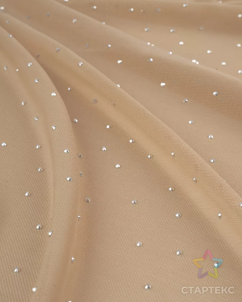 Сетка мягкая со стразами "Витальба" арт. СС-85-2-24635.002 - рис. 4