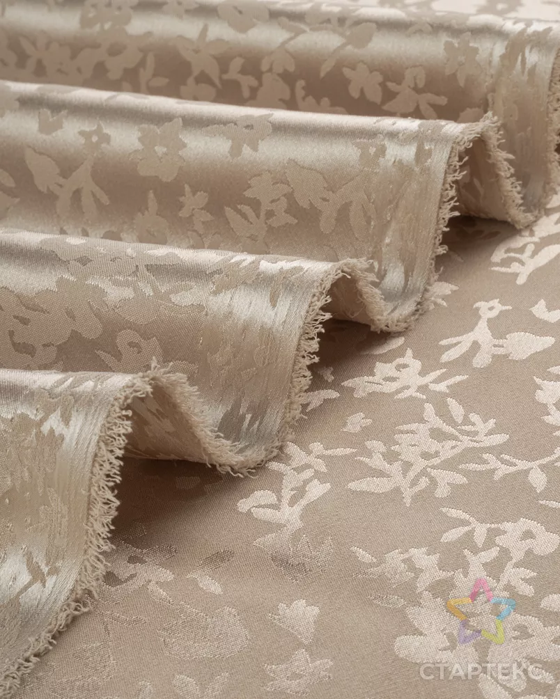 Атлас жаккард "Моар" арт. БЛ-57-2-7036.148 - рис. 6