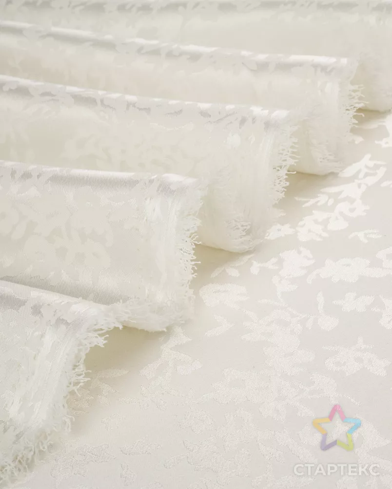 Атлас жаккард "Моар" арт. БЛ-57-4-7036.150 - рис. 6