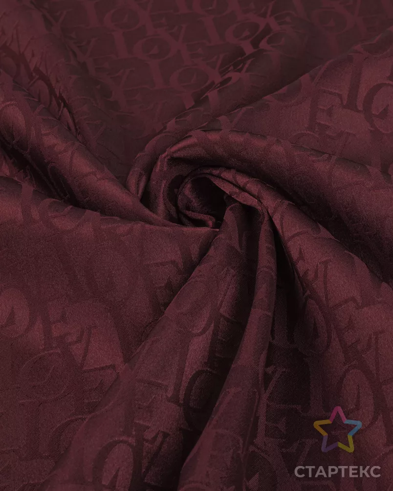 Атлас жаккард "Моар" арт. БЛ-58-2-7036.144 - рис. 4