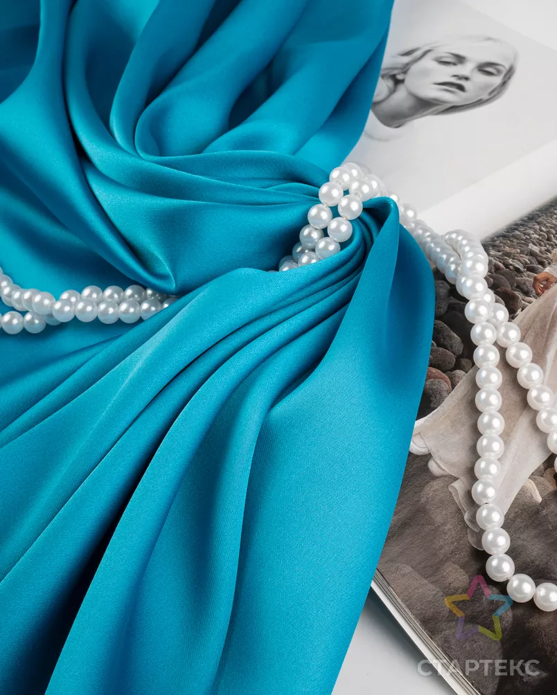 Атлас стрейч "Лаванда" арт. АО-12-42-20164.037 - рис. 5