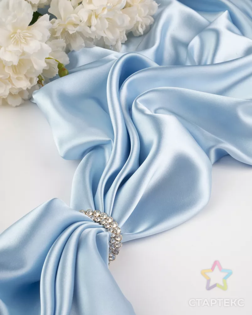 Атлас стрейч "Марио" арт. АО-8-73-5446.090 - рис. 5