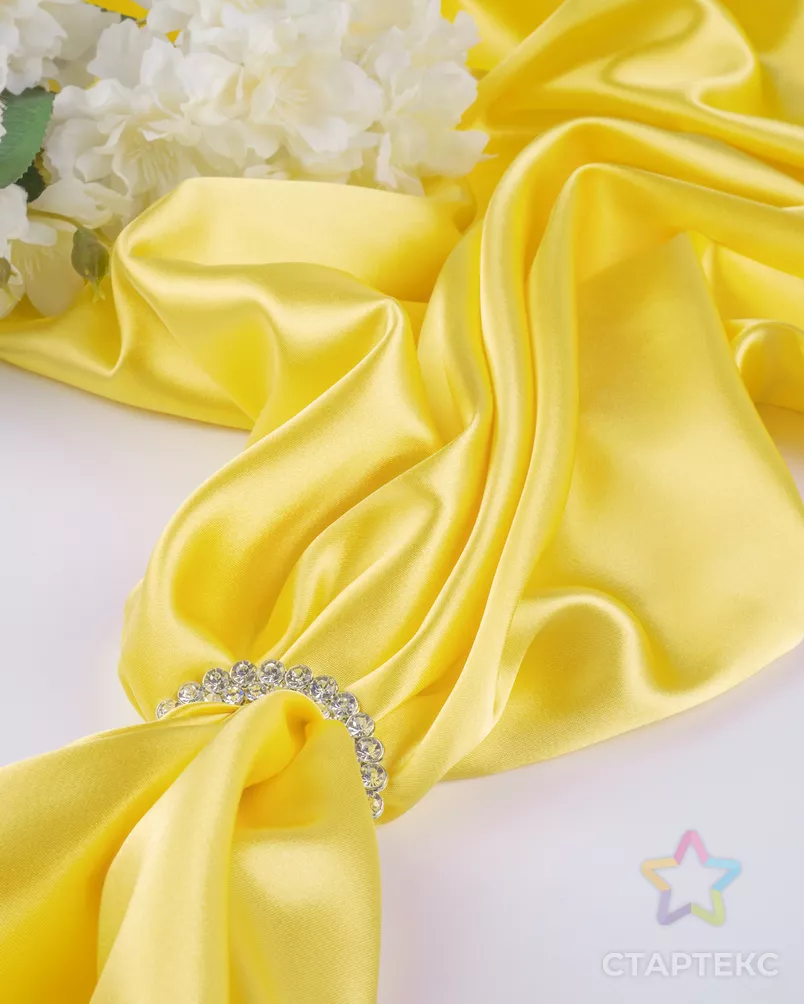 Атлас стрейч "Марио" арт. АО-8-35-5446.008 - рис. 5