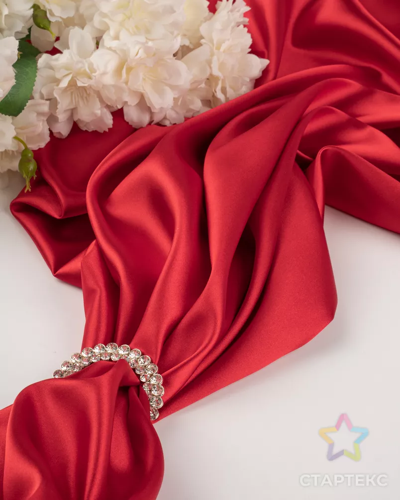 Атлас стрейч "Марио" арт. АО-8-63-5446.011 - рис. 5