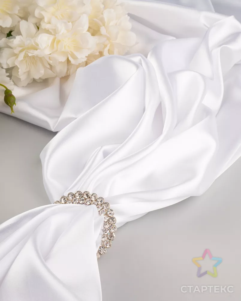 Атлас стрейч "Марио" арт. АО-8-17-5446.007 - рис. 5