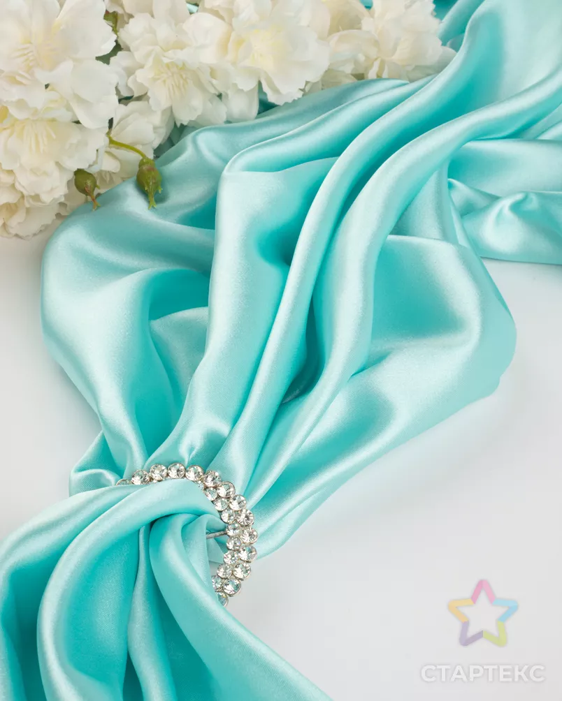 Атлас стрейч "Марио" арт. АО-8-54-5446.022 - рис. 5