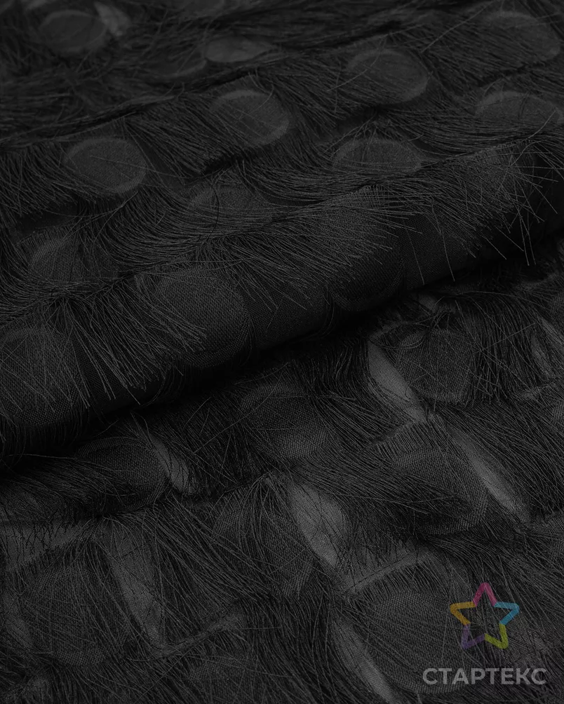 Органза махрушка круги арт. ОР-34-1-20335.001 - рис. 1 Органза махрушка круги арт. ОР-34-1-20335.001 - рис. 1