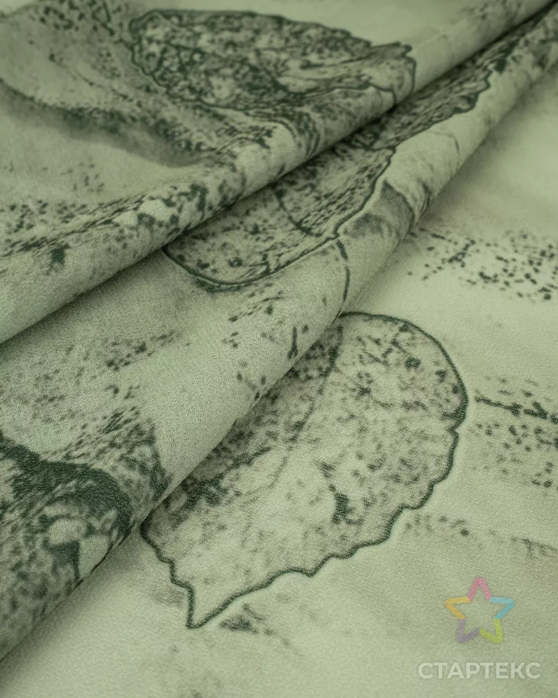 Креп-шифон "Валенсия" арт. КШП-374-2-21117.010 - рис. 1