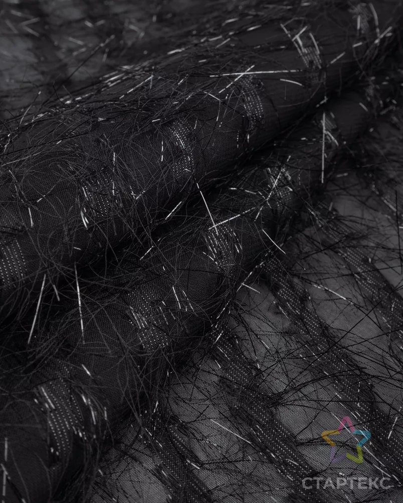 Декоративный шифон "Дождик" арт. ШЖК-12-2-25994.002 - рис. 5