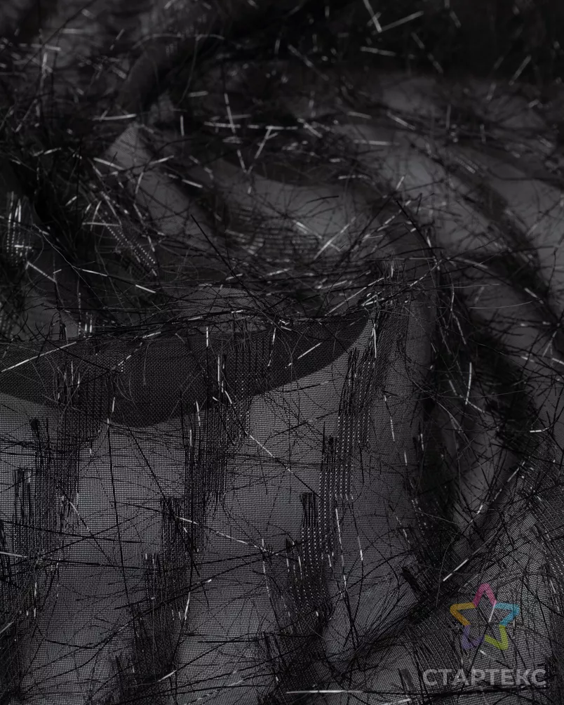 Декоративный шифон "Дождик" арт. ШЖК-12-2-25994.002 - рис. 4