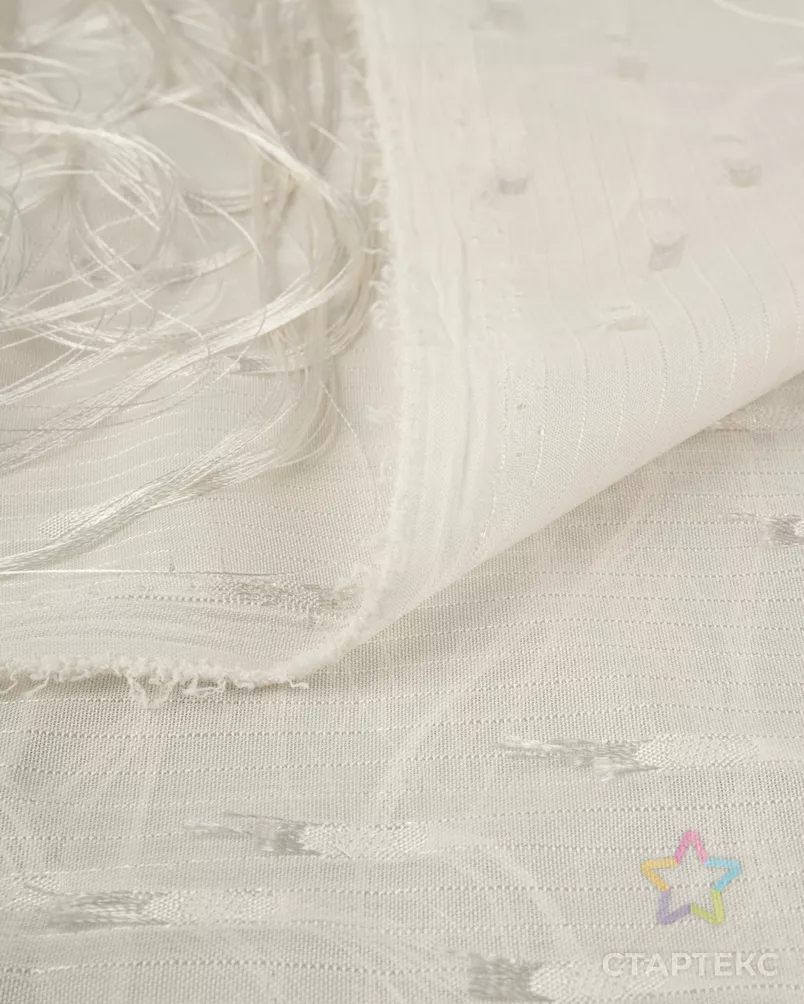 Декоративный шифон с бахромой арт. ШЖК-11-1-25993.001 - рис. 7