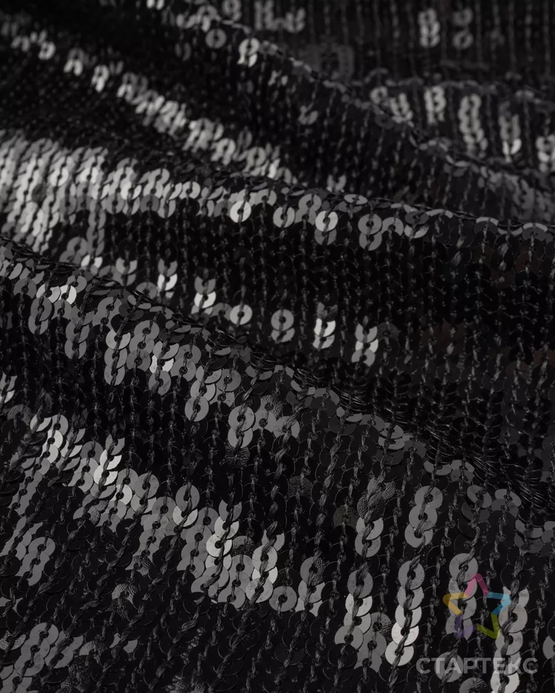 Пайетка на сетке с бахромой арт. ПАЙ-200-1-25995.001 - рис. 3