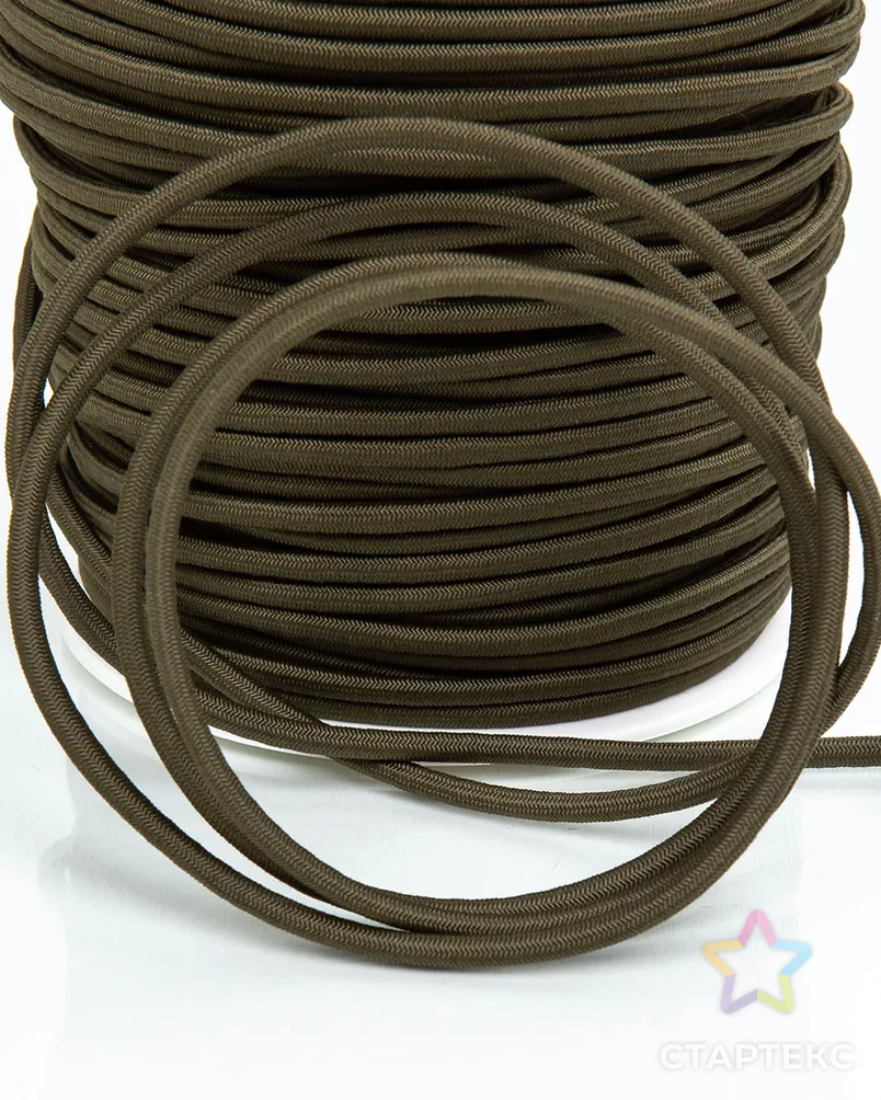 Резинка шляпная 3мм хаки. Шнуровая резинка. Резинка эластичная широкая. Резинка олива. Шнур эластичный 10мм (300м\бух).