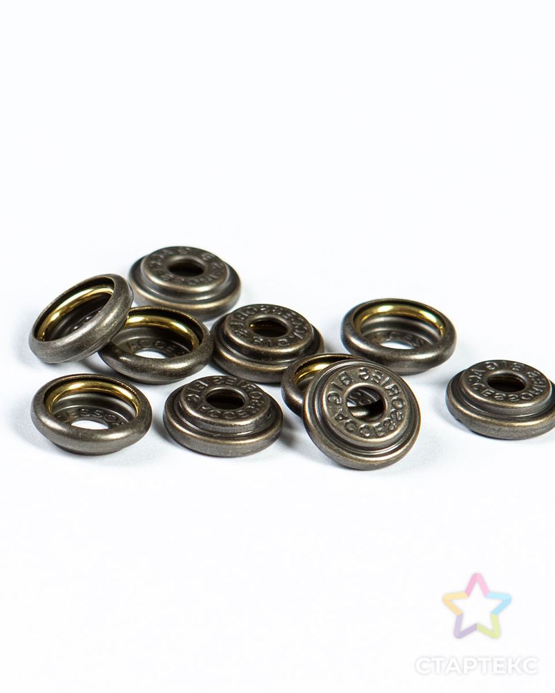 Часть кнопки, тип кольцо 14мм металл арт. ПРС-894-2-ПРС0002274 3
