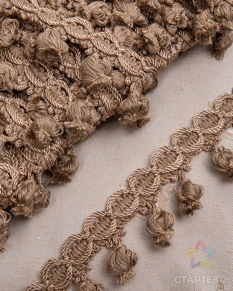 Бахрома 43мм вискоза/хлопок арт. ПРС-972-10-ПРС0023722 - рис. 2 Бахрома 43мм вискоза/хлопок арт. ПРС-972-10-ПРС0023722 - рис. 2