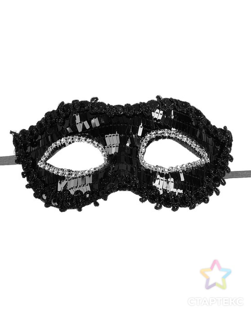 Карнавальная маска «Венеция», цвет чёрный - СМЛ0002311751 - оптом купить в  Москве по недорогой цене в интернет-магазине Стартекс
