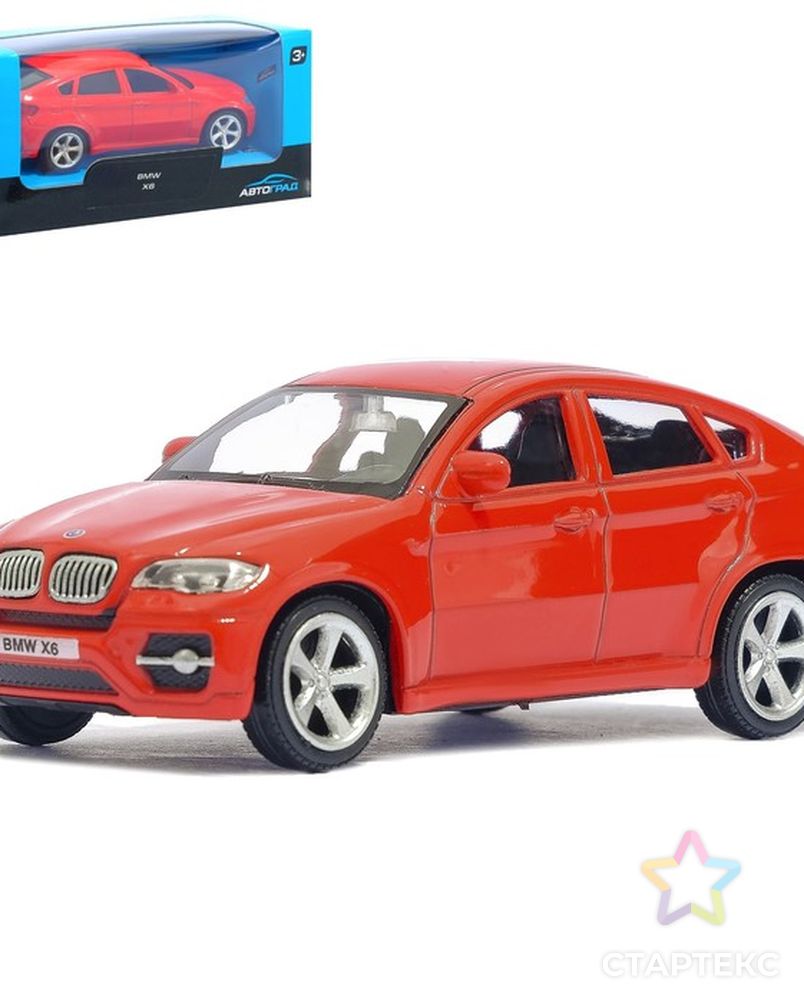 Машина металлическая BMW X6, масштаб 1:43, МИКС микс - купить в Москве  оптом и в розницу по недорогой цене в интернет-магазине Стартекс  (СМЛ0003098606)