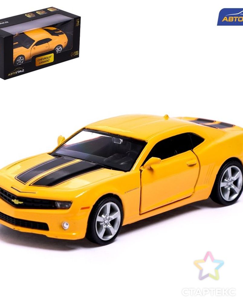 Машина металлическая CHEVROLET CAMARO, 1:32, инерция, цвет жёлтый - купить  в Ростове-на-Дону оптом и в розницу по недорогой цене в интернет-магазине  Стартекс (СМЛ0007152961)