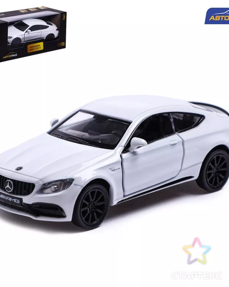 Машина металлическая MERCEDES-AMG C63 S COUPE, 1:32, инерция, цвет белый -  купить в Ростове-на-Дону оптом и в розницу по недорогой цене в  интернет-магазине Стартекс (СМЛ0007152963)