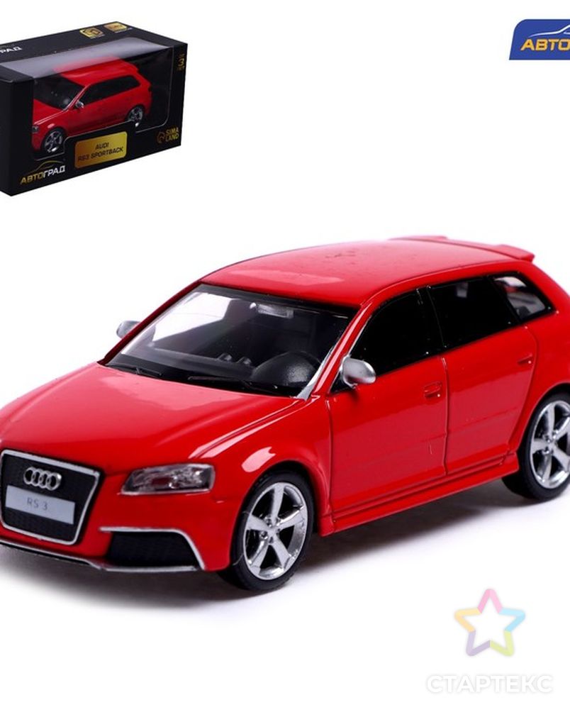 Машина металлическая AUDI RS3 SPORTBACK, 1:43, цвет красный - купить в  Самаре оптом и в розницу по недорогой цене в интернет-магазине Стартекс  (СМЛ0007152975)