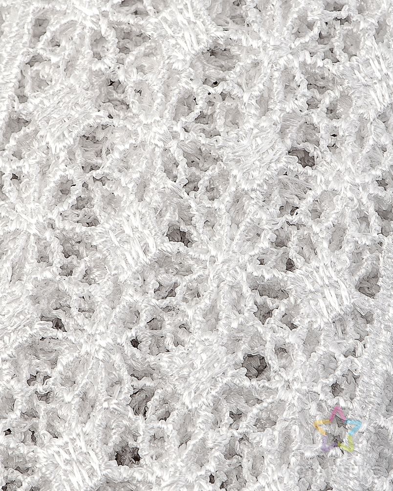 Кружево плетеное ш.6,5см 13,71м (белый) арт. КП-349-1-39981 3