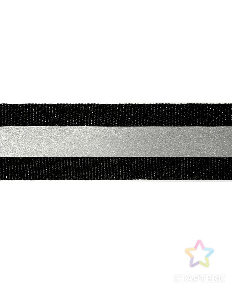 Лента светоотражающая ш.2,5см 50м (черный) арт. СВ-399-1-42938 3