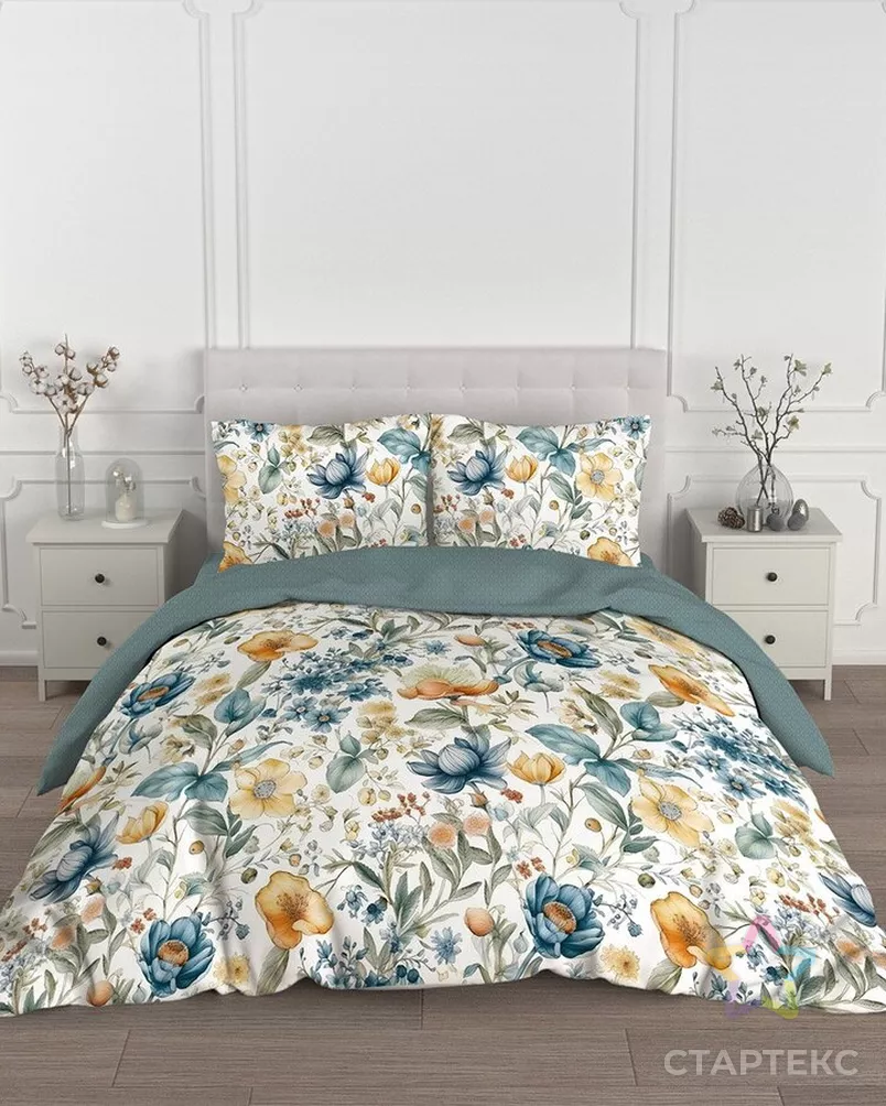 КПБ 2.0 макси Для SNOFF сатин м205.21.04SТ рис.7011-1+7011а-1 Альда арт. ТДИВН-5358-1-ТДИВН0152159 - рис. 1