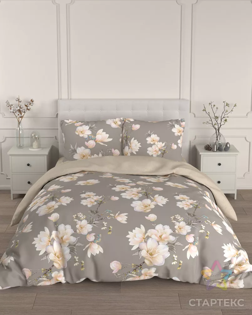 КПБ 2.0 макси Для SNOFF сатин м205.21.04SТ рис.6258-1+6258а-1 Хокона арт. ТДИВН-6233-1-ТДИВН0156670 - рис. 1