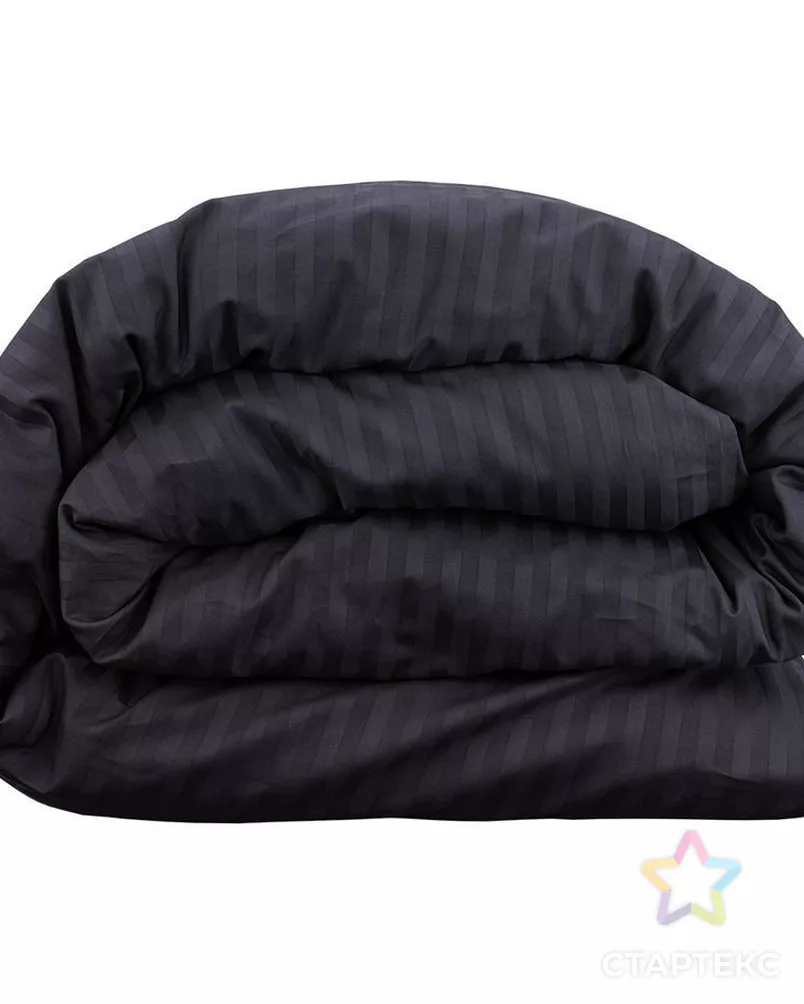 Пододеяльник 2.0 Монохром сатин-страйп на молнии м602.21.04SM рис.4185а-1 арт. ТДИВН-4698-1-ТДИВН0146347 - рис. 3