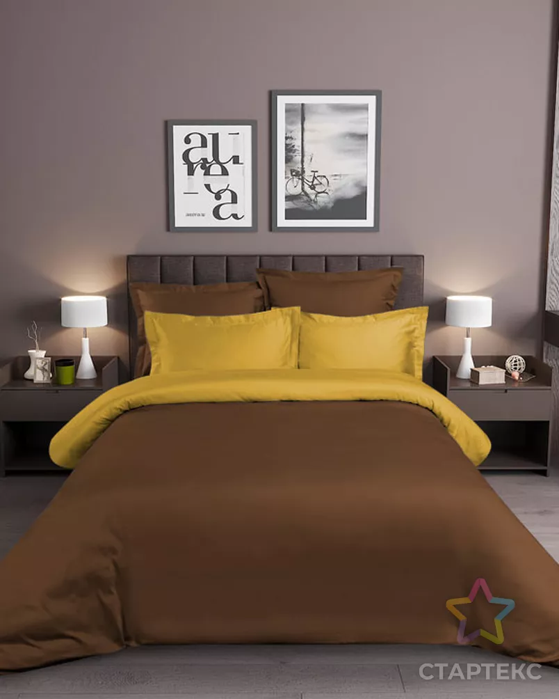 Янтарь КПБ 2,0 спал с евро 4 нав Сатин Г/К арт 3313Г арт. ТЕКСД-9733-1-ТЕКСД0009733 - рис. 1