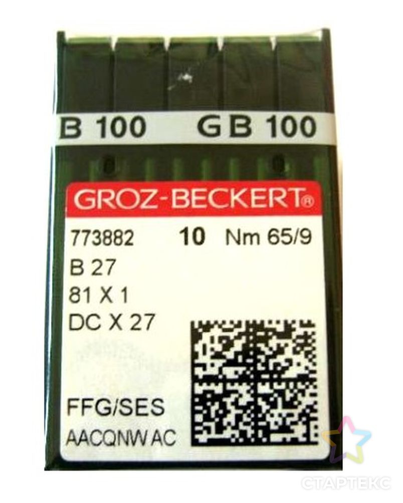 Игла Groz-beckert DCx27 FFG/SES (Bx27FFG) № 110/18 - купить в  Ростове-на-Дону оптом и в розницу по недорогой цене в интернет-магазине  Стартекс (ТМ-0031762)