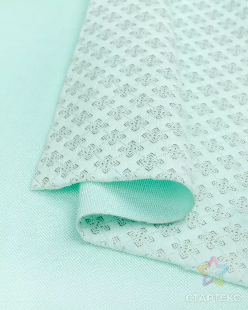 Вельбоа с рисунком ромбики арт. ТК10-1-1-ВЛ-01-027-МЕН - рис. 4