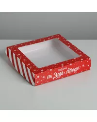 Упаковка для сладких новогодних подарков