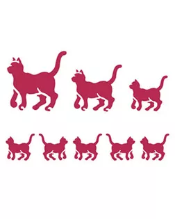 Трафарет "Кошки" арт. ГЕЛ-1948-1-ГЕЛ0027546