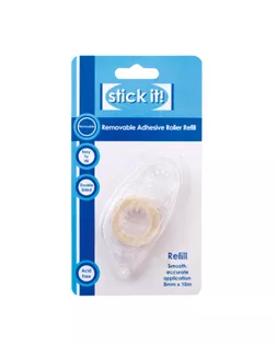 Сменный блок съемной клейкой ленты, STICK IT, 8 мм х 10 м арт. ГЕЛ-19916-1-ГЕЛ0053499